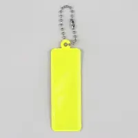 Светоотражающий элемент &laquo;Прямоугольник&raquo;, 2,5 &times; 7 см, цвет МИКС