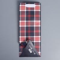 Пакет подарочный под бутылку, упаковка, &laquo;Самому лучшему мужчине&raquo;, 13 х 32 х 11,3 см