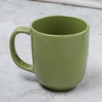 Кружка керамическая Dolce Ceramo &laquo;Олива&raquo;, 450 мл, зелёная