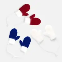 Подвеска на елку &laquo;Вьюшка&raquo;, варежки, синяя