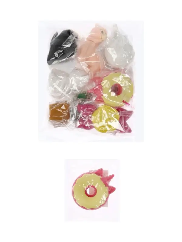 Набор фигурных ластиков, 7 штук, МИКС