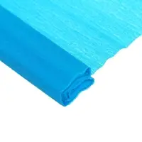 Бумага крепированная 50 х 200 см, в рулоне, 32 г/м2, бирюзовый