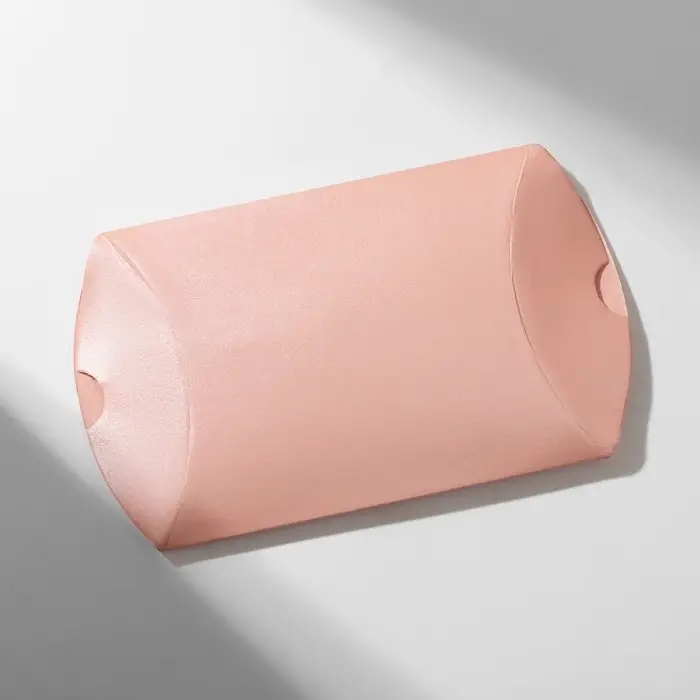 Коробочка подарочная складная&laquo;Свёрток&raquo; 9*7*2, цвет розовый