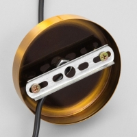 Светильник BayerLux "Анетта" Е27 40Вт золото 16х16х23-123см