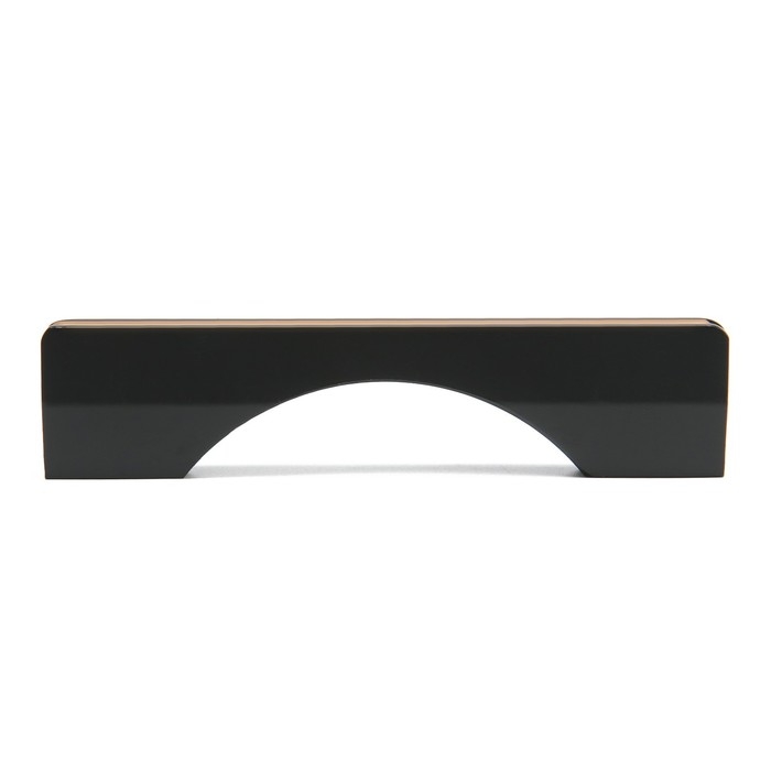 Ручка-скоба CAPPIO RSC032, м/о 96 мм, цвет черный/золото, 4 шт.