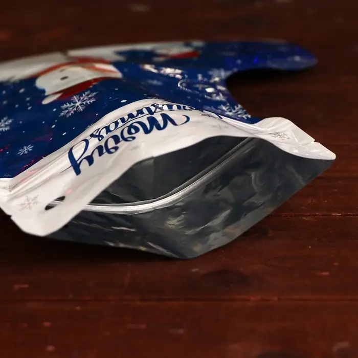 Пакет подарочный, с zip - lock застежкой 15&times;24.5 см