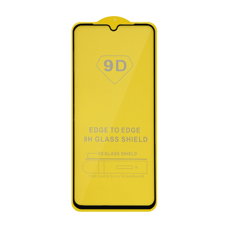 Защитное стекло Samsung A25 с рамкой 9H Full Glue без упаковки (25 шт./уп.)