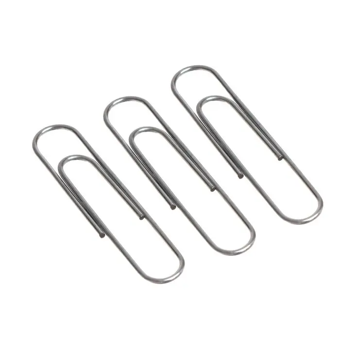 Скрепки канцелярские GLOBUS, 28 мм, 100 шт., оцинкованные