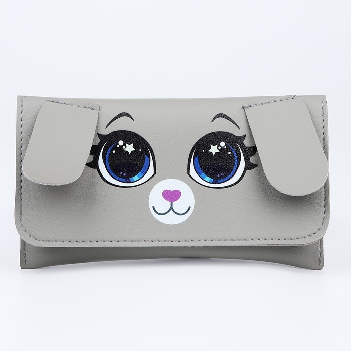 Сумка поясная конверт &laquo;Зайка&raquo; , 19х11 см