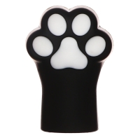 Точилка 1 отверстие, deVENTE Cat Paw, с покрытием Soft Touch