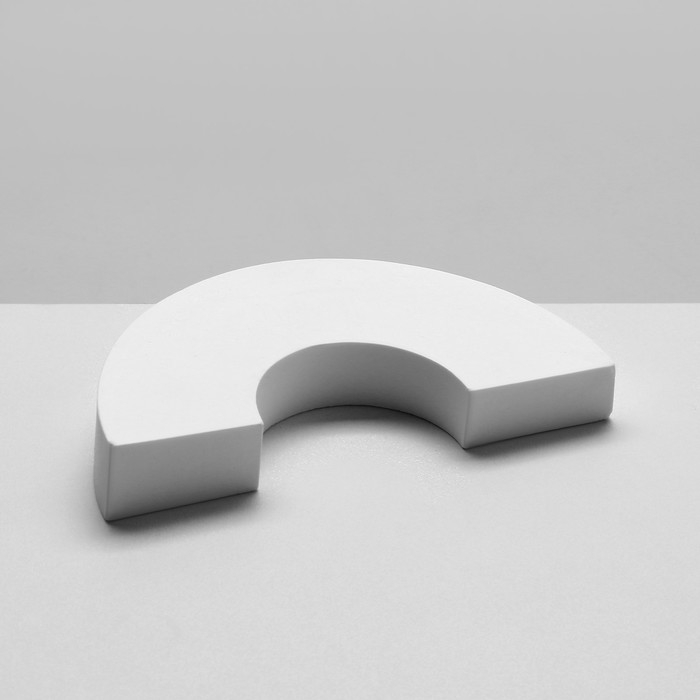 Подставка для украшений универсальная &laquo;Радуга&raquo;, 11&times;6&times;1 см, цвет белый