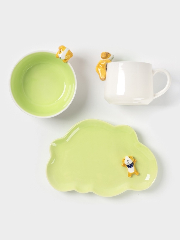 Набор детской посуды "Верный друг"