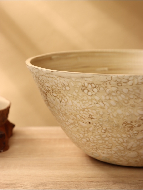 Салатник 29х29х13,5 см, бамбук