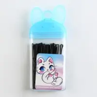 Невидимки для волос &laquo;Милый котик&raquo; , 20 шт., длина невидимки 5 см