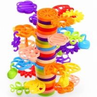 Конструктор развивающий &laquo;Листочки&raquo;, с заданиями, 42 детали