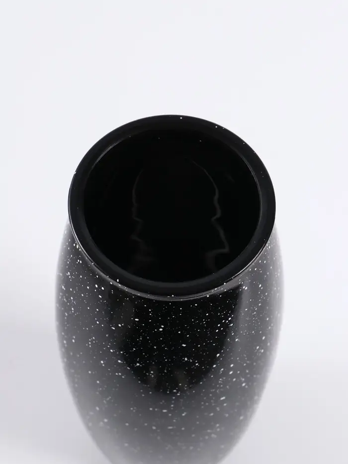 Ваза "Крапле" чёрный, 23 см