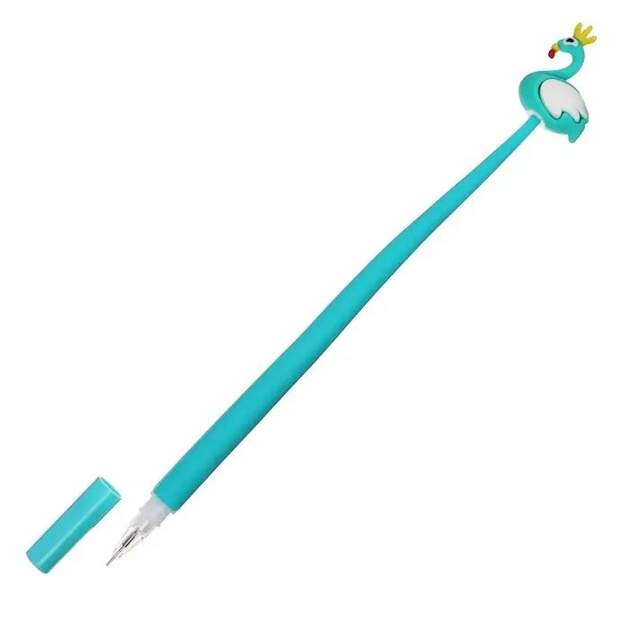 Ручка - прикол гелевая Calligrata &laquo;Фламинго&raquo;, МИКС