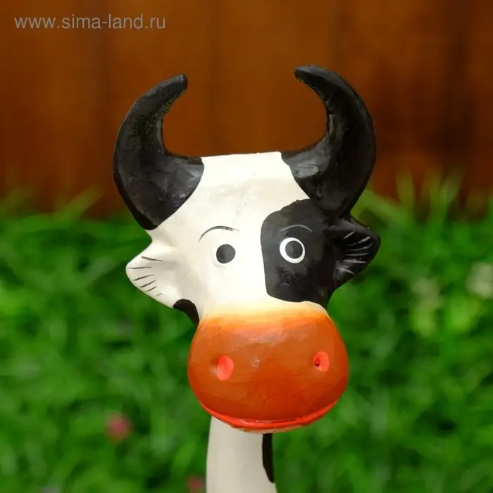 Сувенир дерево "Корова Милка" 27х7х7 см