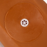 Игрушка пищащая "Мощный Хотдог" для собак, 13 см