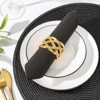 Кольцо для салфетки &laquo;Сфера&raquo;, 3,5&times;4,5&times;5,5 см, цвет золотой