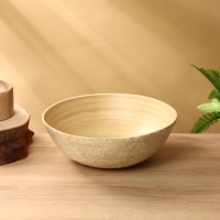 Салатник 25х25х8 см, бамбук