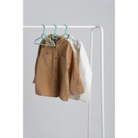 Плечики - вешалки для одежды Доляна &laquo;Звезда&raquo;, 26,5&times;13,5 см, 6 шт, детские, цвет голубой