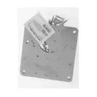 Ремкомплект для мебельной петли ТУНДРА, 8х8 см, набор 4 шт