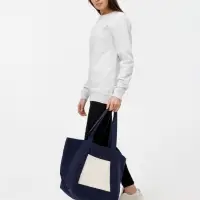 Шопер Shophop, синий с неокрашенным