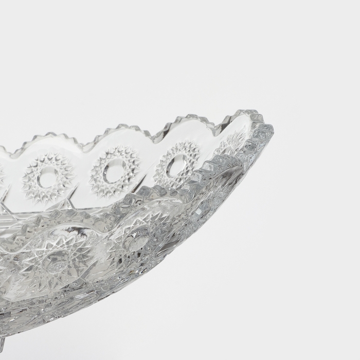 Ваза стеклянная для фруктов MEY-JI, 36&times;23 см