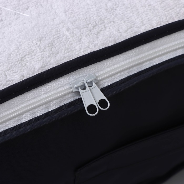 Кофр для хранения вещей LaDо́m, 80&times;45&times;15 см, цвет графитовый