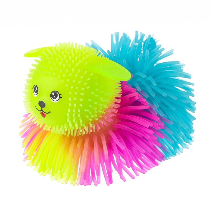 Ёжка &laquo;Пёсик&raquo; световой, цвета МИКС