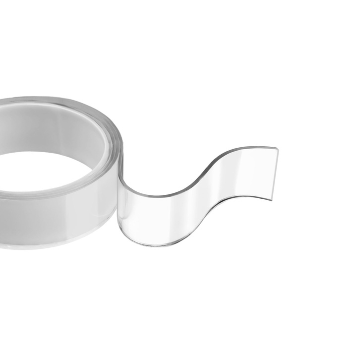 Двусторонняя самоклеящаяся лента ЛОМ, 2х30 мм х 1 м