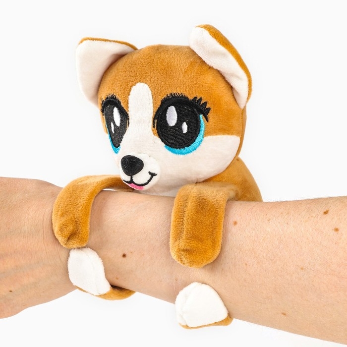 Мягкая игрушка &laquo;Обнимашка-Корги&raquo;, браслет