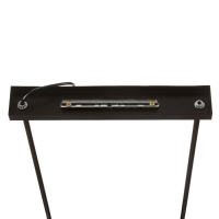 Люстра "Джозеф" 3x40W E27 черный 36x118x21,5 см BayerLux