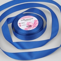Лента атласная, 20 мм &times; 23 &plusmn; 1 м, цвет синий №40