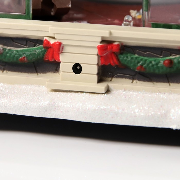 Светодиодная фигура &laquo;Ёлки в комнате&raquo; 23 &times; 15 &times; 14 см, полистоун, батарейки ААх3 (не в комплекте), USB, свечение мульти