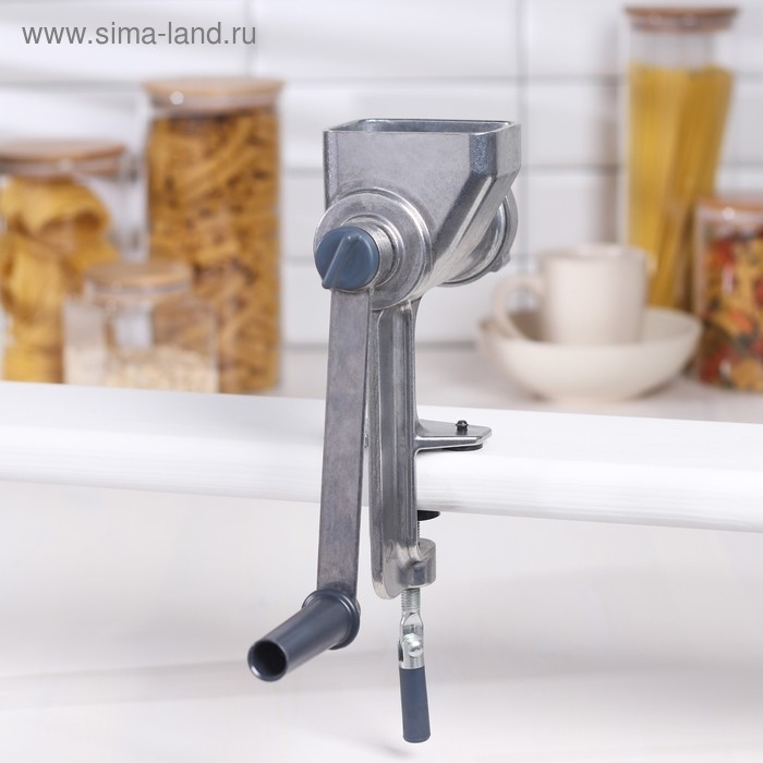 Мясорубка механическая &laquo;Мотор-Сич&raquo;, алюминиевая