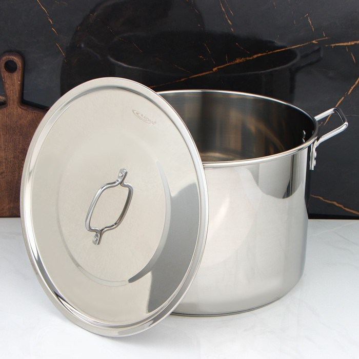 Котел &laquo;Общепит&raquo;, 30 л, d=40 см, h=26 см, капсульное дно, индукция