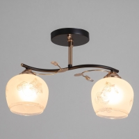 Люстра 2010/2 E27 60Вт черный+золото 37х13х25 см BayerLux