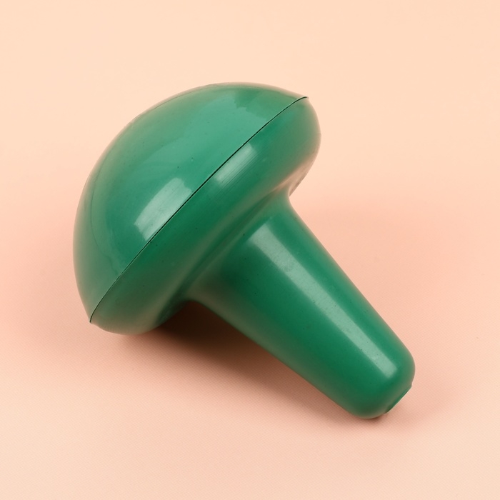 Грибок для штопки, d = 65 мм, цвет зелёный