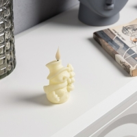 Светодиодная фигура &laquo;Снеговик&raquo; 7 &times; 12.5 &times; 5.5 см, пластик, батарейки AG13х3 (в комплекте), свечение тёплое белое