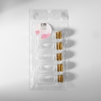 Баночки для хранения бисера, d = 2 &times; 4 см, 5 шт