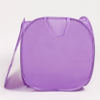 Корзина для хранения игрушкек &laquo;Волшебный единорог&raquo;, 45 х 45 х 43 см, фиолетовая