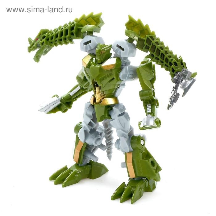 Робот &laquo;Динобот&raquo;, трансформируется, 5 видов, собирается в 1 робота