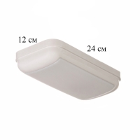 Светильник "Минимал" прямоугольник LED 10Вт 3000К (быстросъемный механизм) белый 5х12х24см   1077725