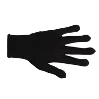 Перчатки садовые, х/б, с нейлоновой нитью, с ПВХ точками, размер 9, чёрные, Greengo