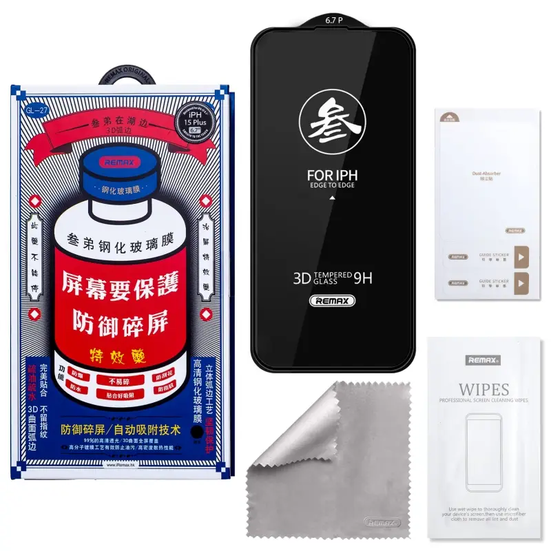 Защитное стекло iPh 16 Plus/15 Plus Medicine GL-27 REMAX