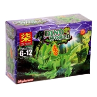 Конструктор блочный &laquo;Динозавры&raquo;, 12 видов, МИКС