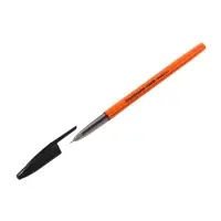 Ручка шариковая ErichKrause Slender Stick Orange, Super Glide, 0.7 мм, чёрная