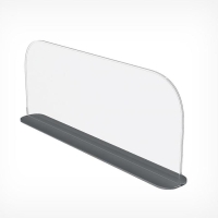 Пластиковый разделитель на Т-основании высотой 150 мм, с магнитным скотчем, L=380